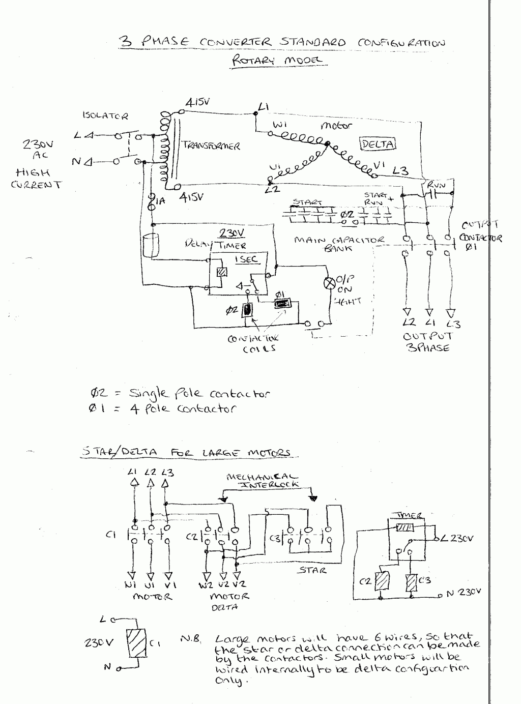3 Phase Converter Wiring Diagrams Hobart Meat - cargoeagle